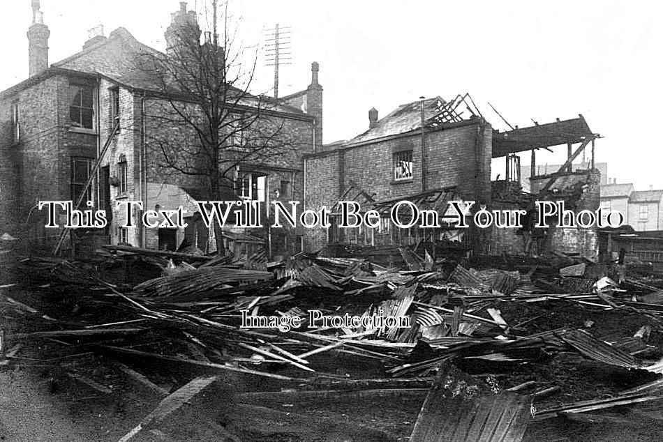 IO 552 - Cowes Great Fire At Micham Motor Works, Isle Of Wight 1907