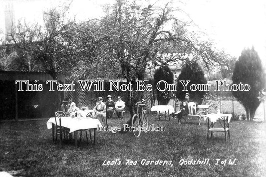 IO 553 - Lears Tea Gardens, Godshill, Isle Of Wight c1910