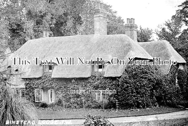 IO 554 - Binstead Lodge, Ryde, Isle Of Wight c1907