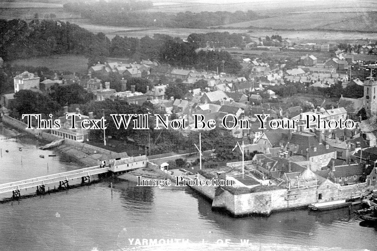 IO 649 - Yarmouth Aerial View, Isle Of Wight