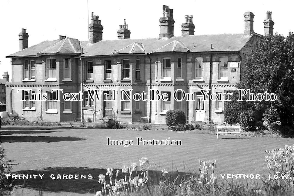 IO 654 - Trinity Gardens, Ventnor, Isle Of Wight c1950