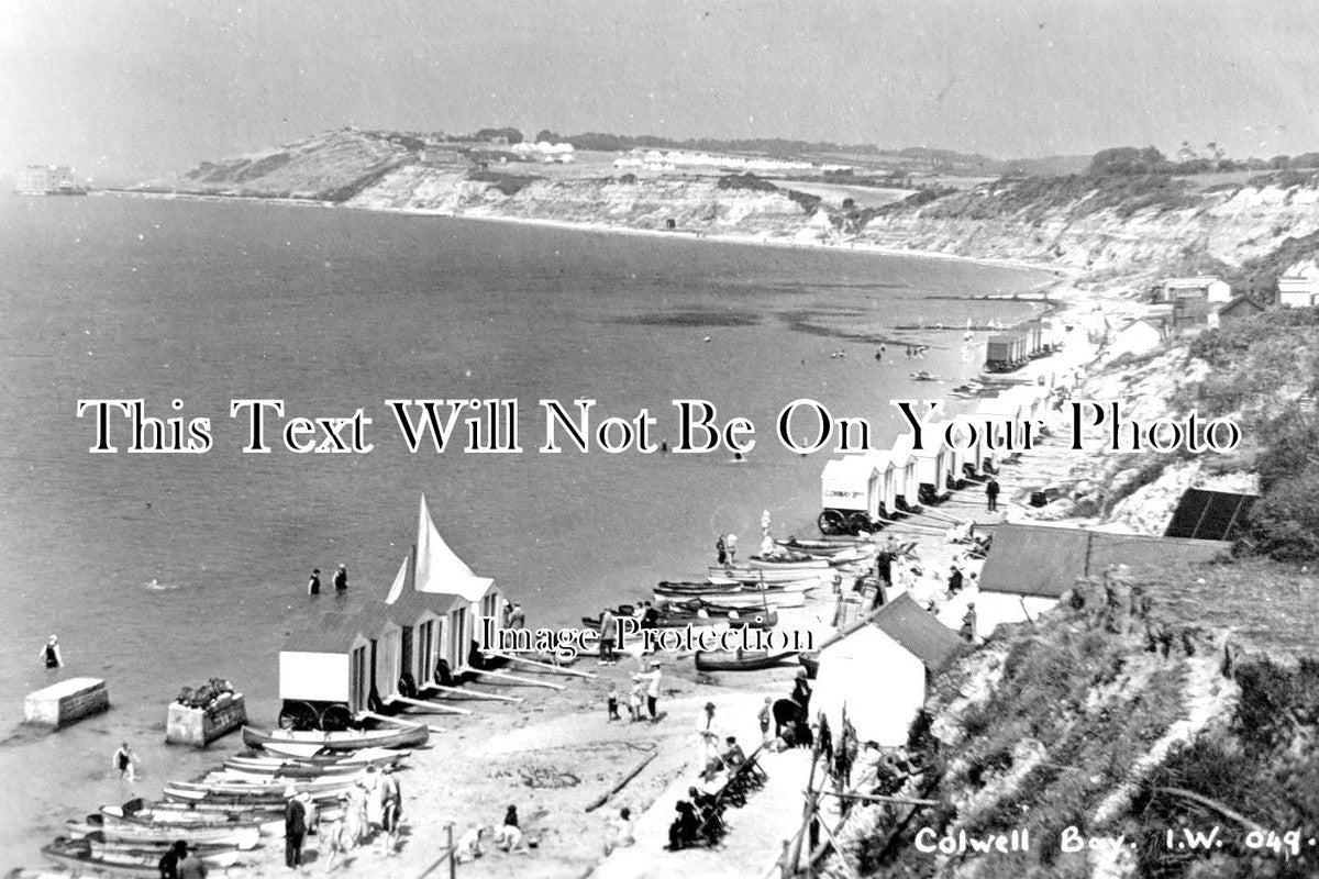 IO 662 - Colwell Bay, Isle Of Wight c1920