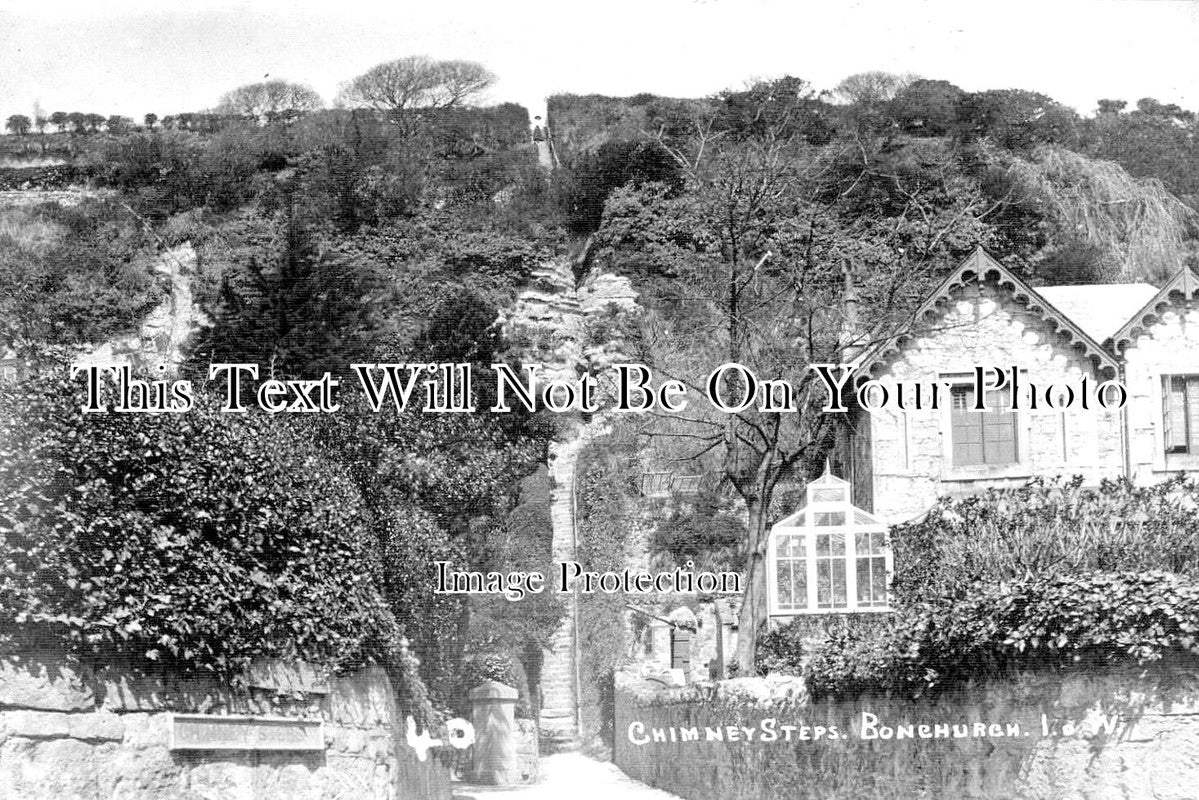 IO 667 - Chimney Steps, Bonchurch, Isle Of Wight