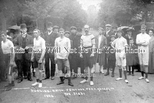 IO 679 - Running Match, Ventnor Park, Isle Of Wight c1920