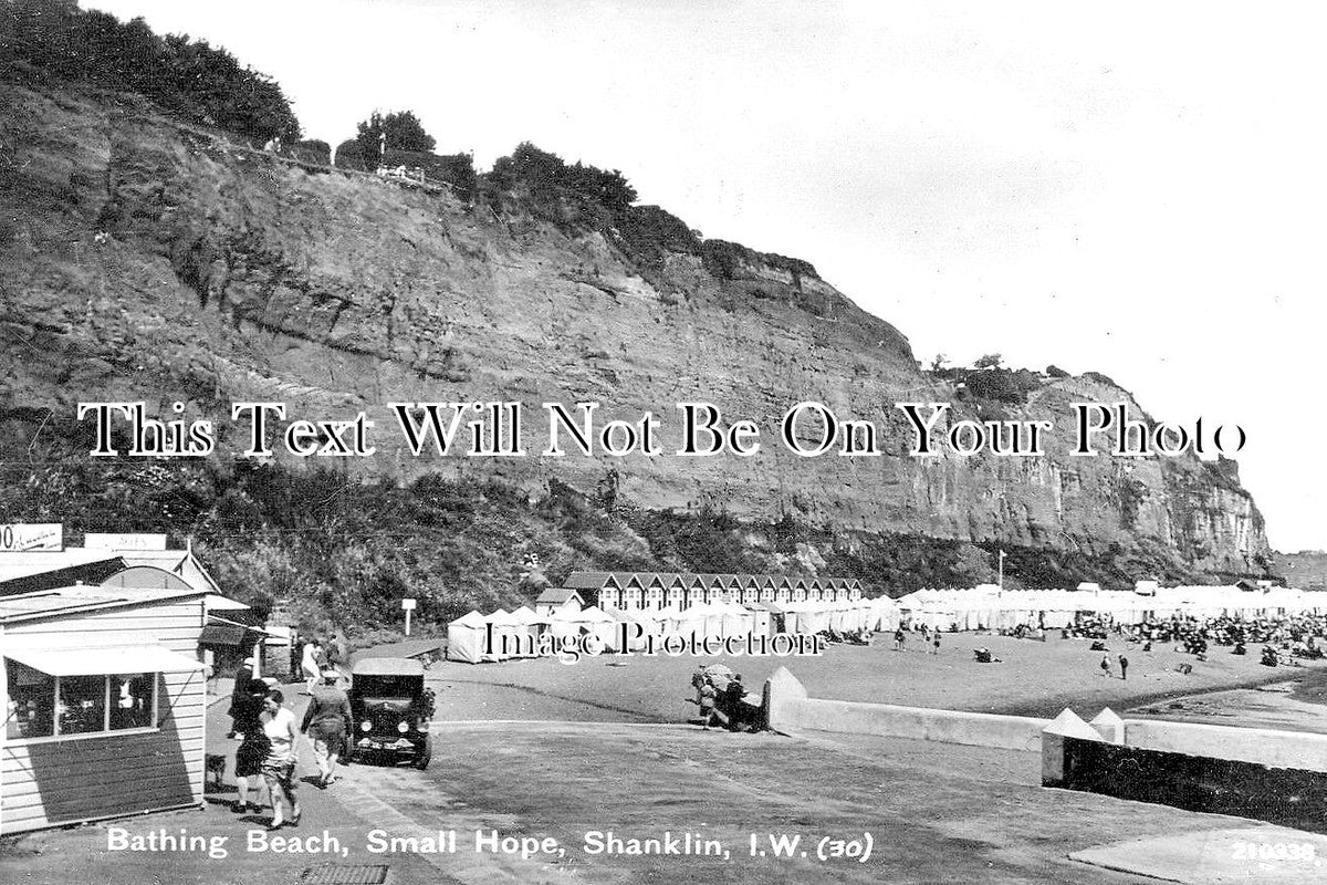 IO 705 - Bathing Beach, Small Hope, Shanklin, Isle Of Wight