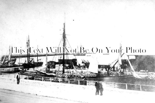 IO 708 - Ryde Quay, Isle Of Wight c1895