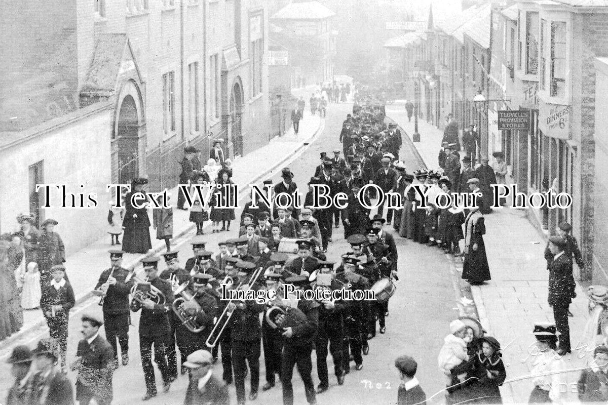 IO 710 - Salvation Army Brass Band, Ryde, Isle Of Wight c1908