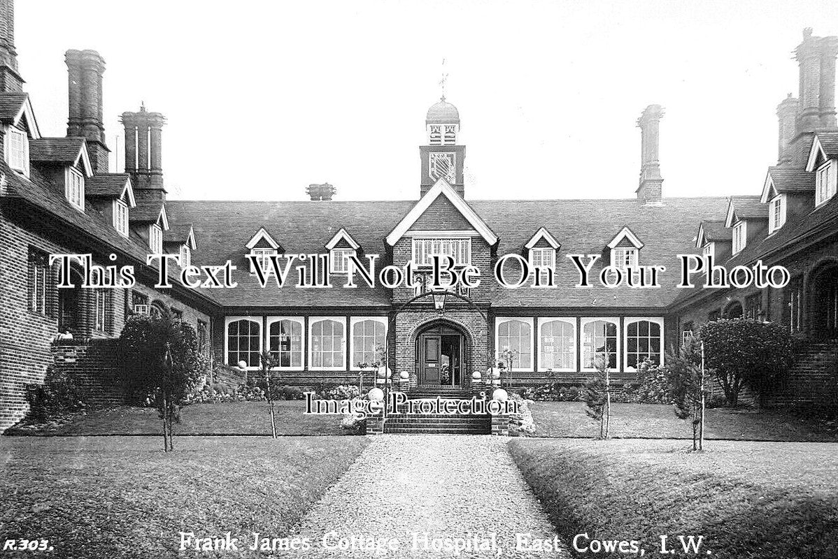IO 715 - Frank James Cottage Hospital, East Cowes, Isle Of Wight