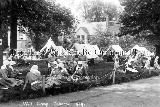 IO 727 - VAD Camp, Osborne, Isle Of Wight 1929