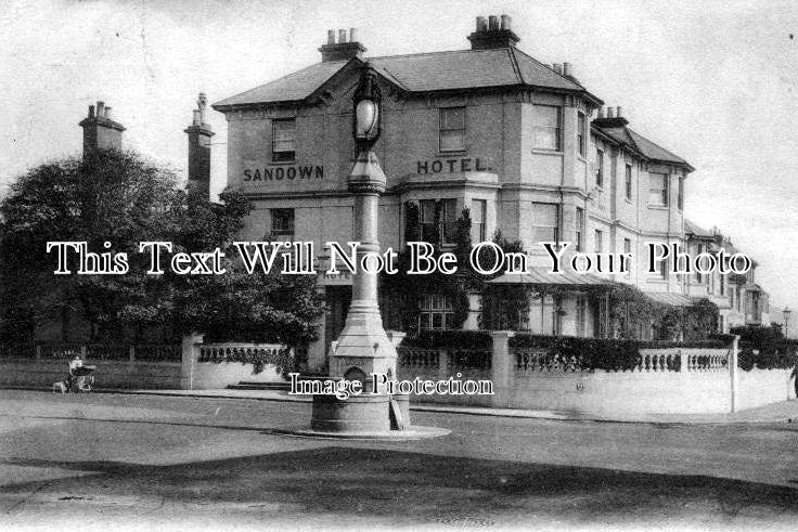 IO 75 -The Sandown Hotel, Sandown, Isle of Wight c1907