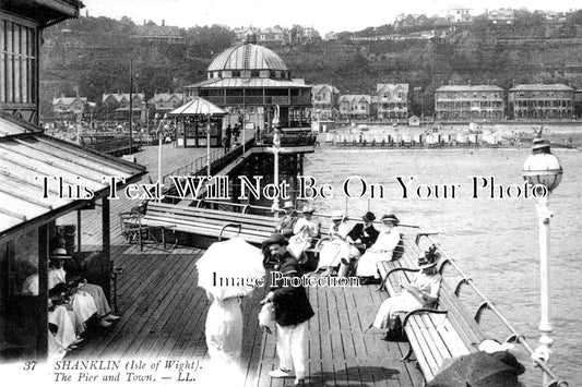 IO 783 - The Pier & Town, Shanklin, Isle Of Wight