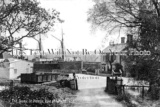 IO 805 - The Quay, St Helens, Isle Of Wight c1912