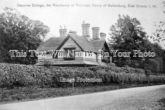IO 81 - Osborne Cottage, East Cowes, Isle Of Wight c1909