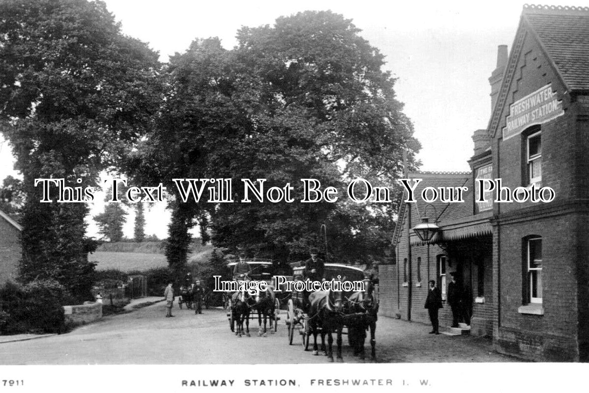 IO 811 - Railway Station, Freshwater, Isle Of Wight