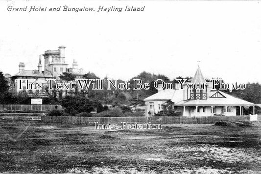 IO 813 - Grand Hotel & Bungalow, Hayling Island c1911