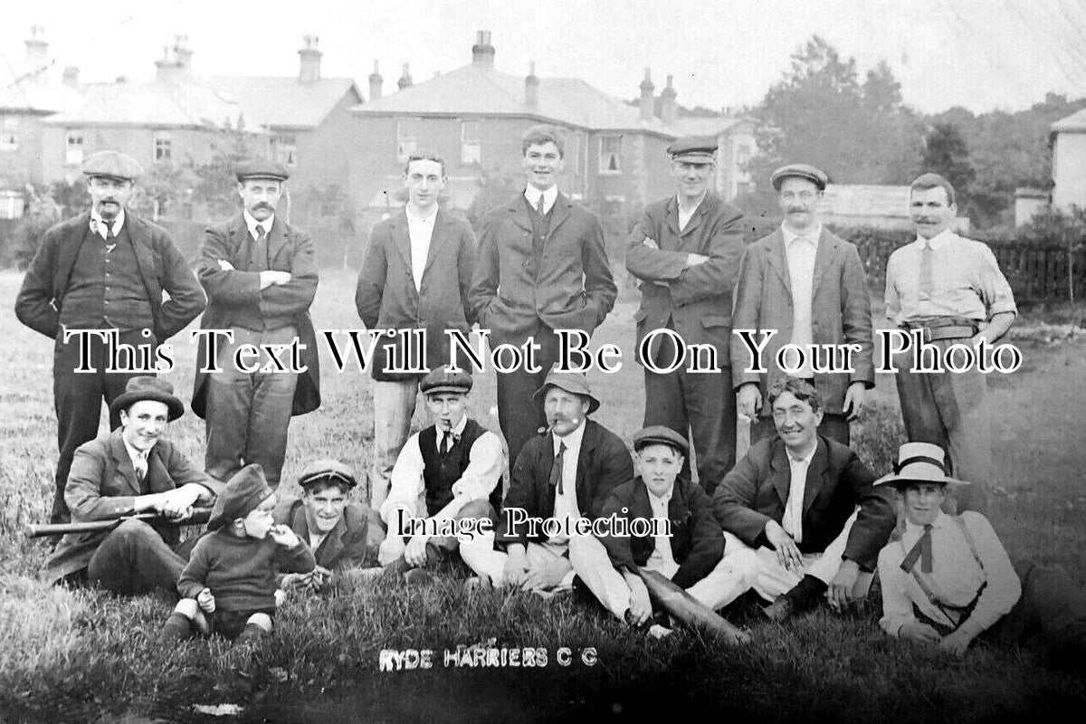 IO 821 - Ryde Harriers Cricket Club, Isle Of Wight c1909