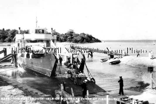 IO 827 - The Portsmouth Isle Of Wight Car Ferry, Fishbourne