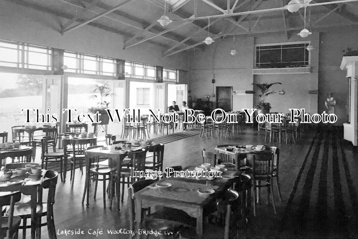 IO 872 - Lakeside Cafe, Wootton Bridge, Isle Of Wight c1955