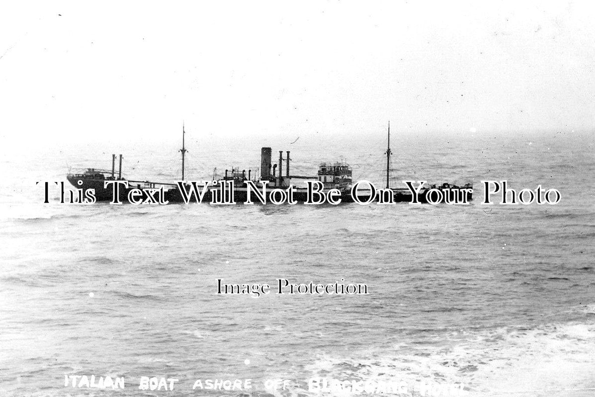 IO 879 - Italian Boat Shipwreck, Blackgang, Isle Of Wight