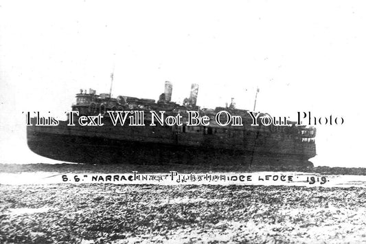 IO 880 - SS Narracanbett Shipwreck, Bembridge Ledge, Isle Of Wight 1919