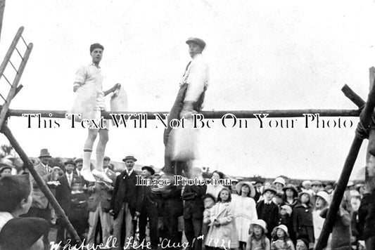 IO 885 - Whitwell Fete Pillow Fight, Isle Of Wight 1921