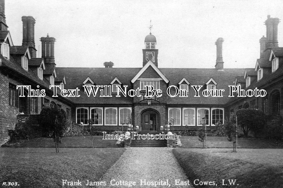 IO 90 - Frank James Cottage Hospital, East Cowes, Isle Of Wight