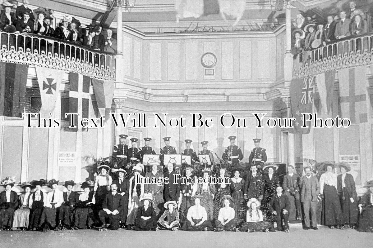 IO 901 - Interior Of Ryde Pier Pavillion, Isle Of Wight 1908