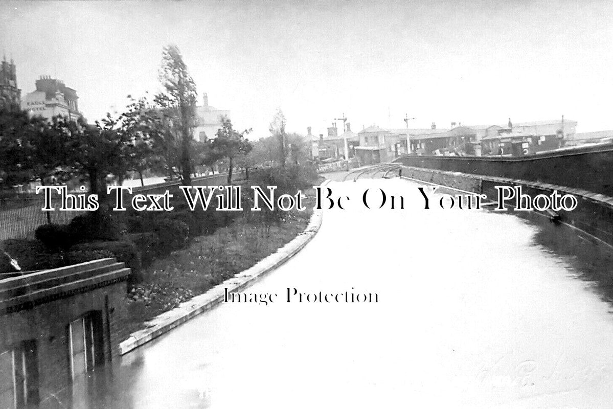 IO 902 - Ryde Railway Tunnel Flooded, Isle Of Wight 1909