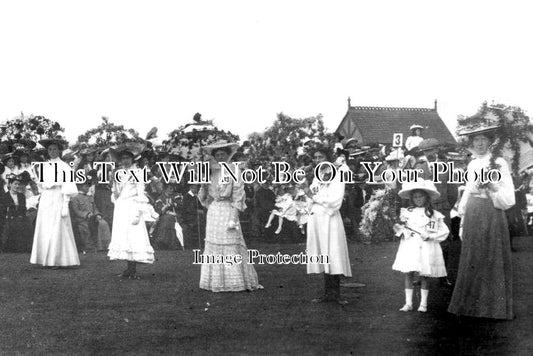 IO 923 - Floral Brolly Camp, Ryde, Isle Of Wight c1911