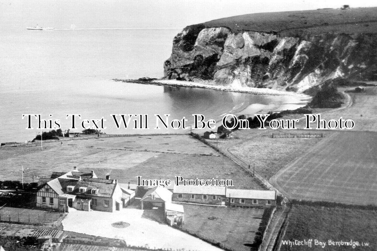 IO 933 - Whitecliff Bay, Bembridge, Isle Of Wight c1939