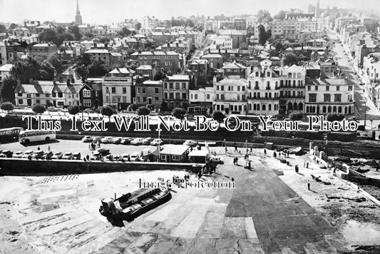 IO 969 - Hovercraft At Ryde Esplanade, Isle Of Wight c1967