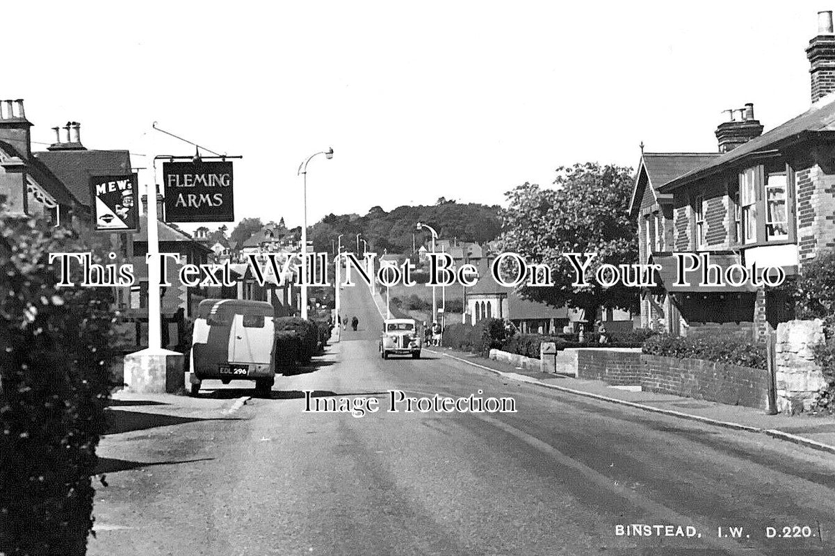 IO 972 - Binstead, Isle Of Wight c1955