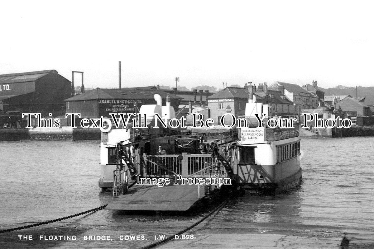 IO 975 - The Floating Bridge, Cowes, Isle Of Wight