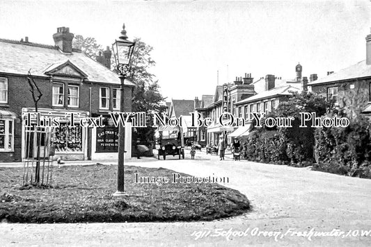 IO 979 - School Green, Freshwater, Isle Of Wight c1911