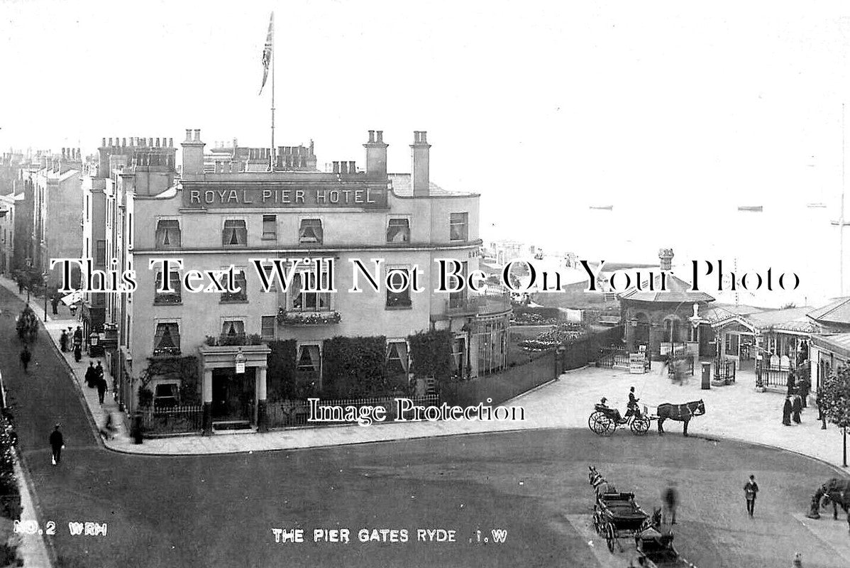 IO 983 - The Pier Gates & Royal Pier Hotel, Ryde, Isle Of Wight