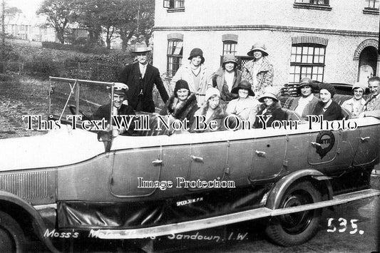 IO 994 - Moss's Motor Tours Charabanc, Sandown, Isle Of Wight