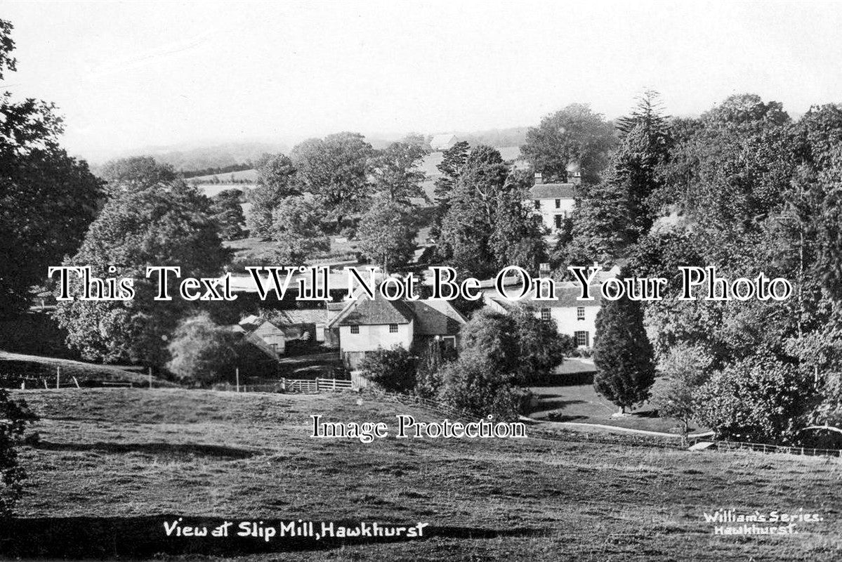 KE 1019 - View At Slip Mill, Hawkhurst, Kent c1911