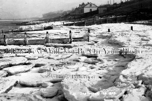 KE 107 - Frozen Sea, Seasalter, Whitstable, Kent 1929