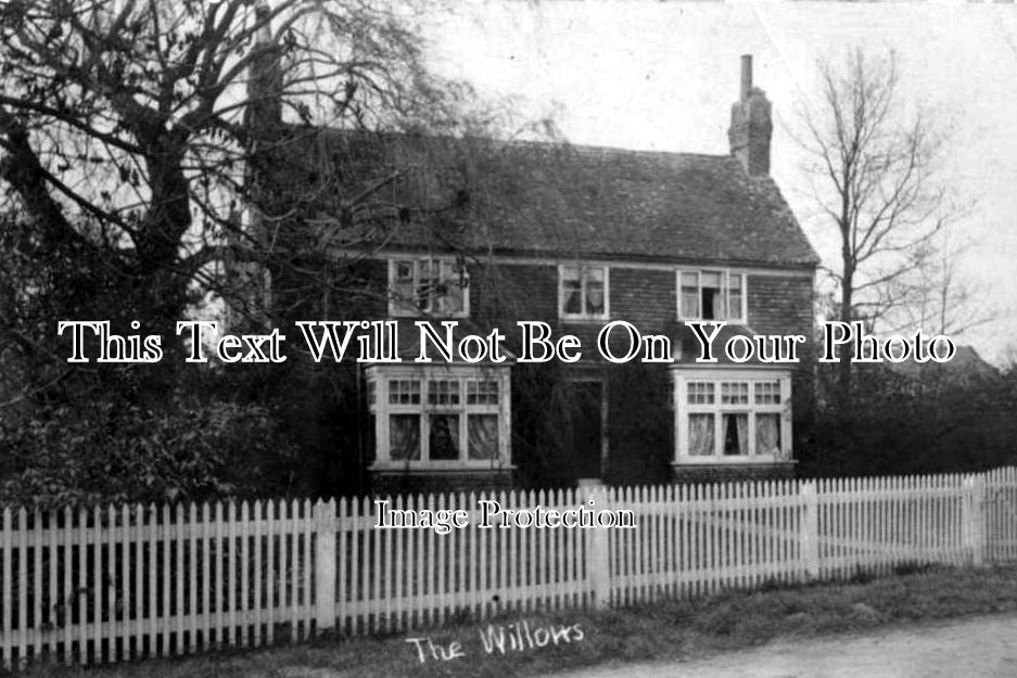 KE 1090 - The Willows, North Street, Biddenden, Kent c1912