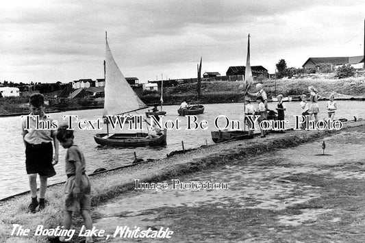 KE 11 - The Boating Lake, Whitstable, Kent