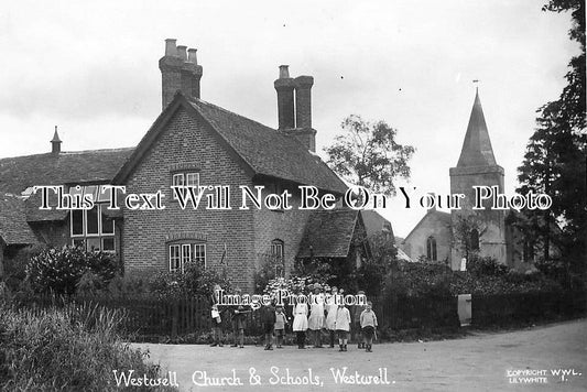 KE 1109 - Westwell Church & Schools, Kent