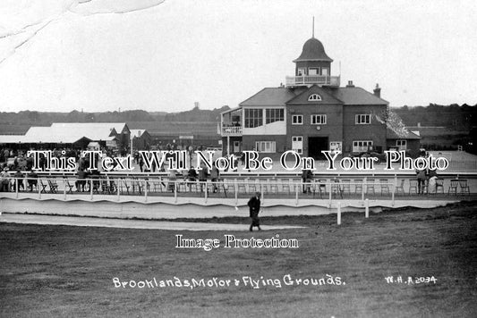 KE 1137 - Brooklands Motor & Flying Grounds, Kent c1916