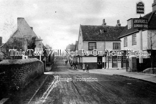 KE 1143 - Foots Cray High Street From Bridge, Kent