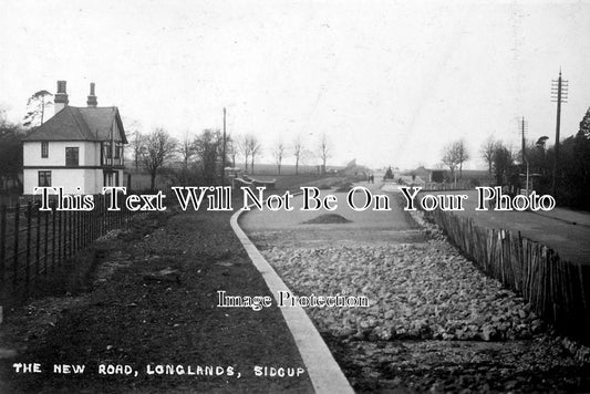 KE 1194 - Laying The New Road, Longlands, Sidcup, Kent