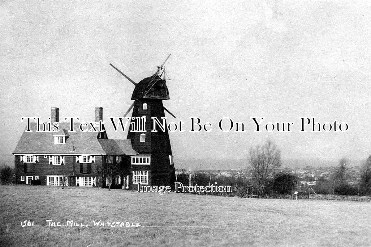 KE 121 - The Mill Windmill, Whitstable, Kent c1930