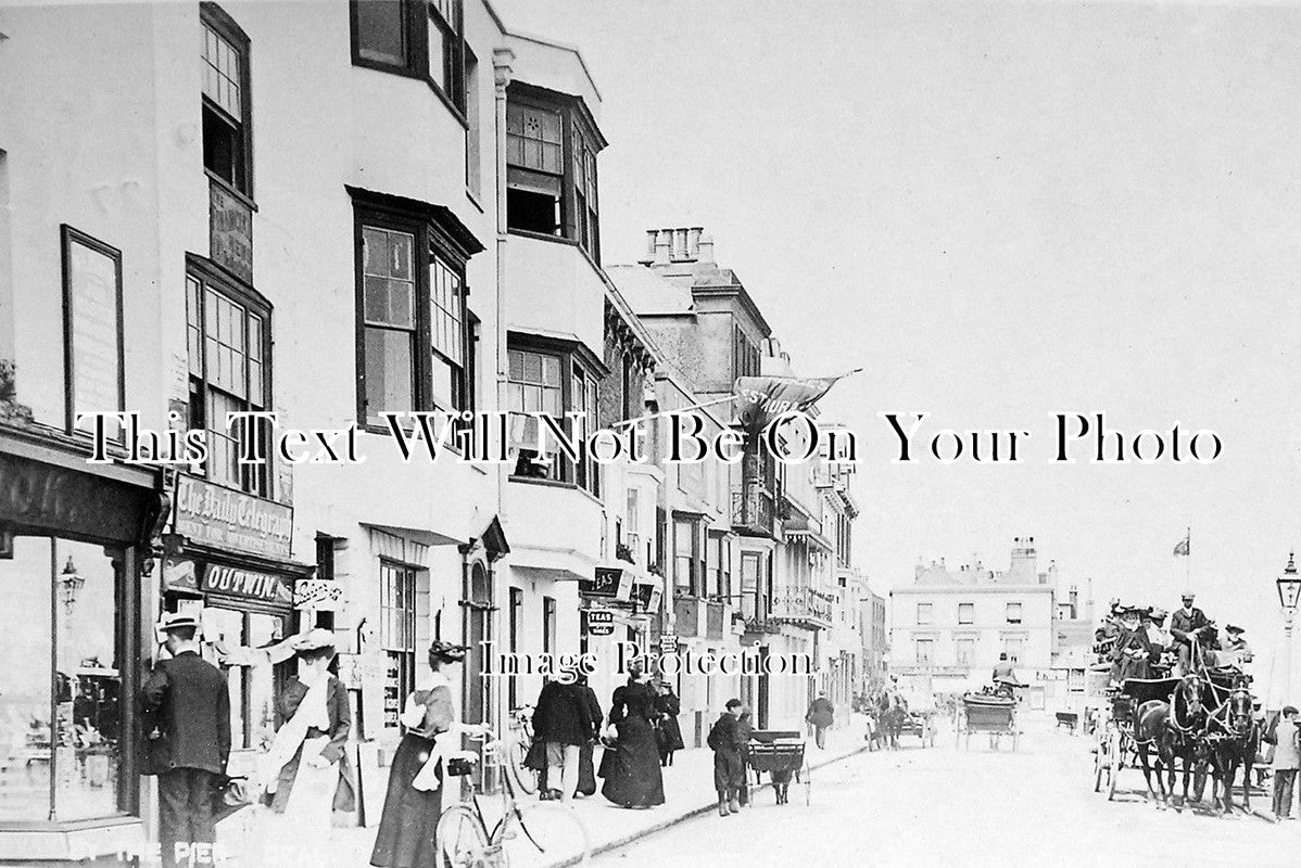 KE 1230 - By The Pier, Deal, Kent c1910