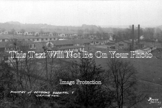 KE 1243 - Ministry Of Pensions Hospital, Orpington, Kent