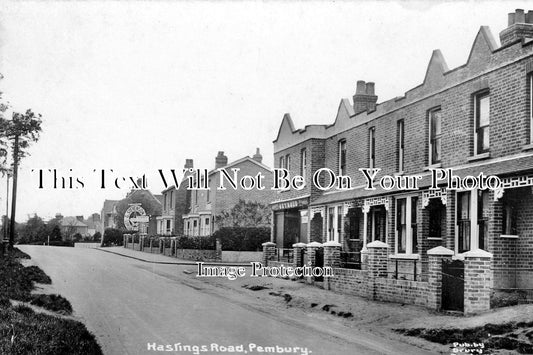 KE 1254 - Hastings Road, Pembury, Kent c1915