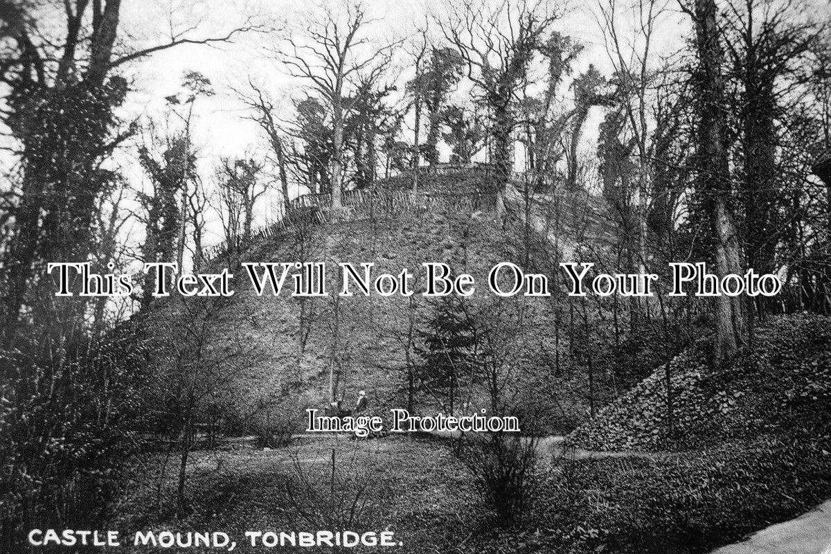 KE 1273 - Castle Mound, Tonbridge, Kent c1914