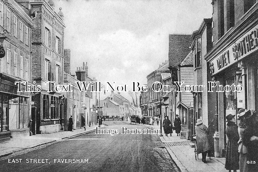 KE 1276 - East Street, Faversham, Kent c1915